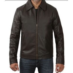 Missani  Le Collezioni  Lambskin Unlined Classic Air light Jacket Size M / Black